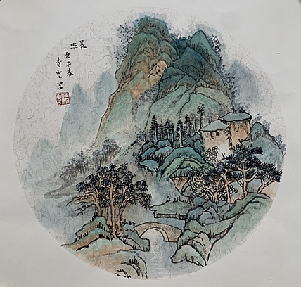 湖南省美术家协会会员 北京国人书画院副院长 刘清云精品新作