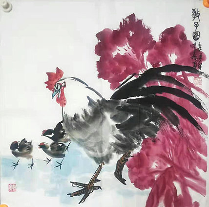 中国花鸟画研修院高研班 王建鑫 精品花鸟 