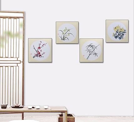 宫平 梅兰竹菊