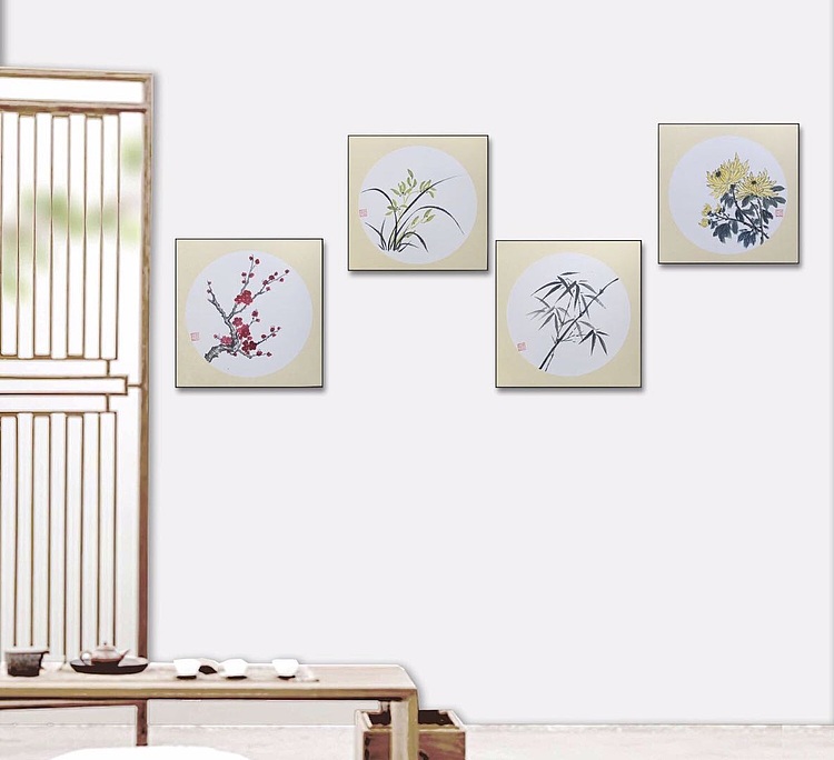 宫平 梅兰竹菊