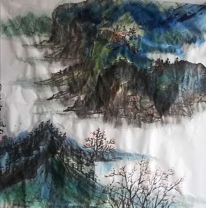 庞染 《鉴藏》杂志社总编辑，省扶贫画院院长