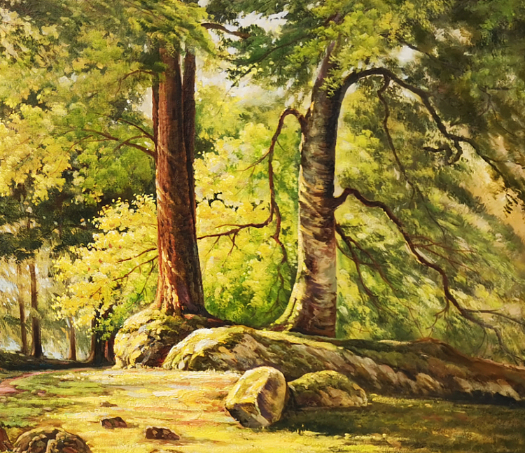 艺术家 蔡朝辉 油画作品《暖》74