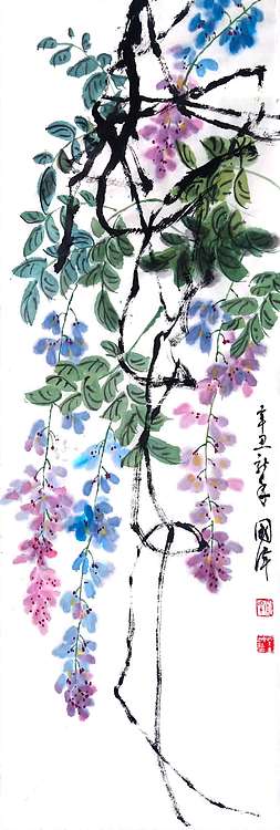 何国伟 紫藤