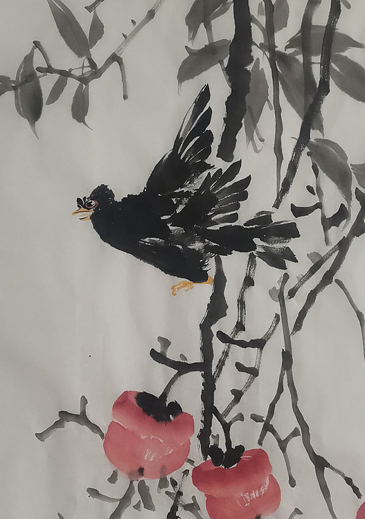 古韵长城书画院院长 河北省美协会员 赵保录 花鸟作品