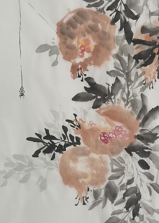 古韵长城书画院院长 河北省美协会员 赵保录 花鸟作品