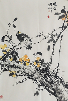 古韵长城书画院院长 河北省美协会员 赵保录 花鸟作品