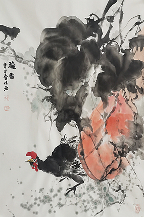 古韵长城书画院院长 河北省美协会员 赵保录 花鸟作品