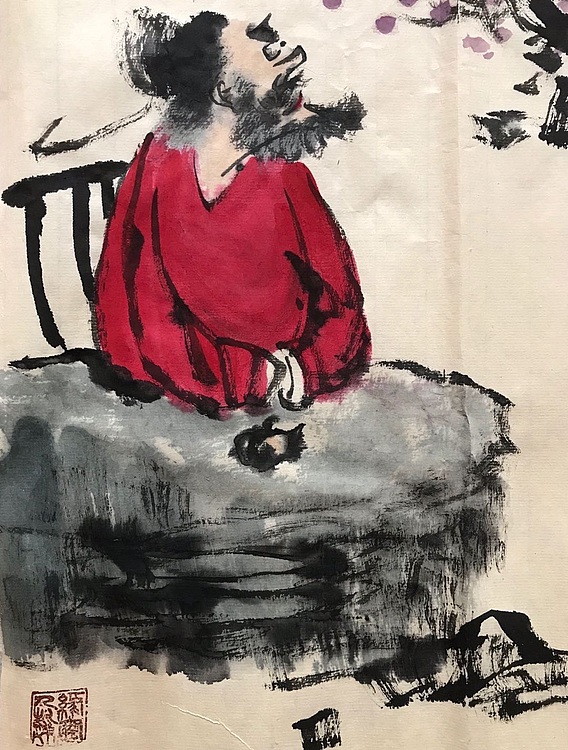 中国书画收藏家协会会员 泓靖 春正好