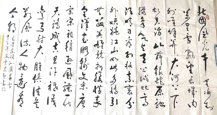 贾建勋 贾建勋  《沁园春  雪》