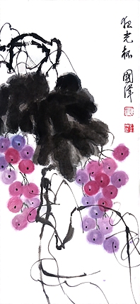 北京华夏国艺书画院院士，工艺美术师 何国伟 国画作品