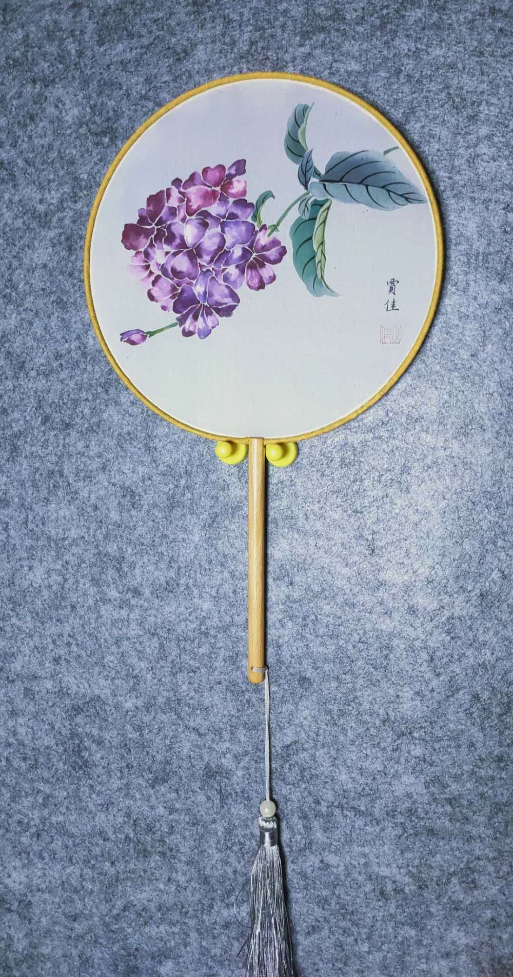 永遇乐 工笔花鸟 团扇