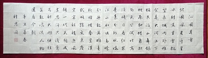 职业书法家  李天录