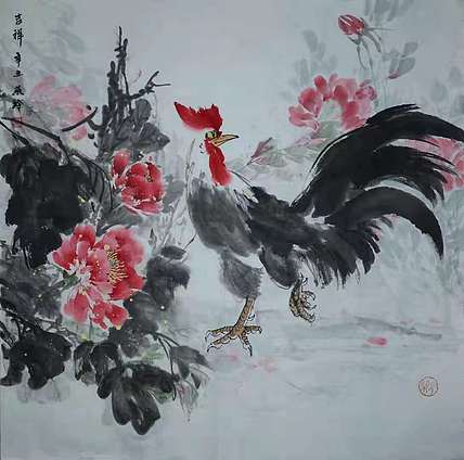 实力派女画家 夏燕玲  吉祥