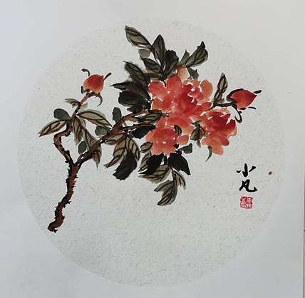 兰花 国画