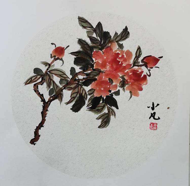 兰花 国画