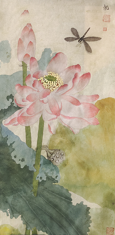 青年艺术家 湖北美协 新锐画家 李泽兑 精品花鸟