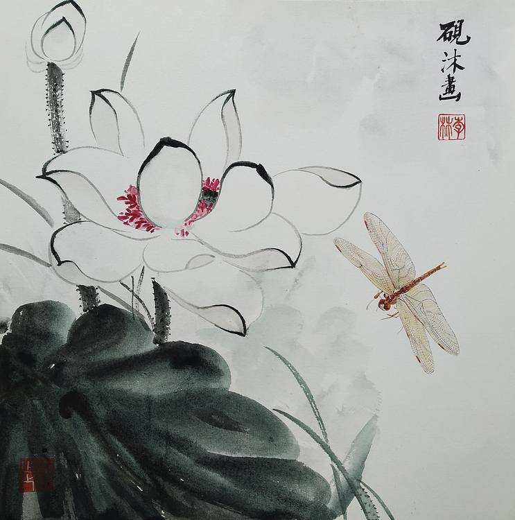 青年艺术家 李林 国画作品