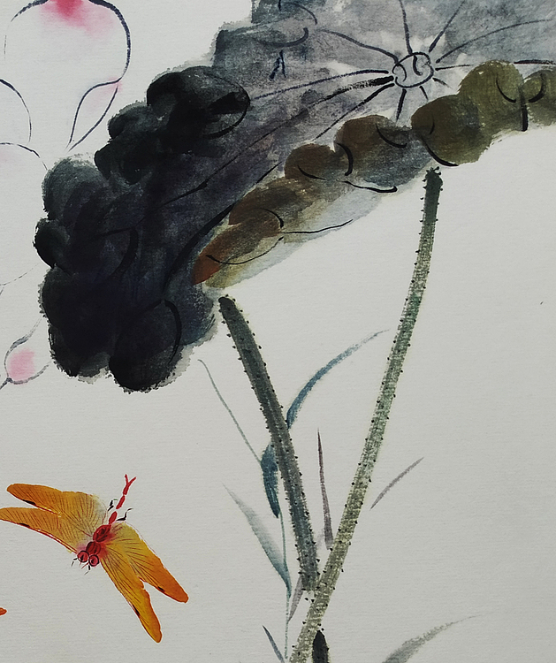 青年艺术家 李林 工笔写意作品