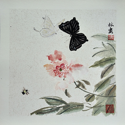 青年艺术家 李林 工笔写意作品