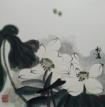 青年艺术家 李林 工笔写意作品