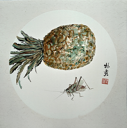 青年艺术家 李林 工笔写意作品