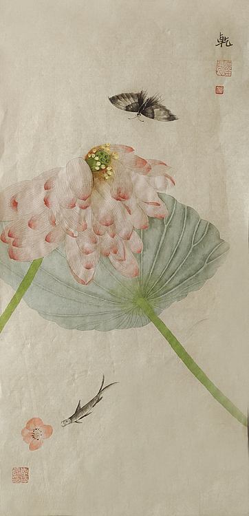 青年艺术家 湖北美协 新锐画家 李泽兑 精品花鸟