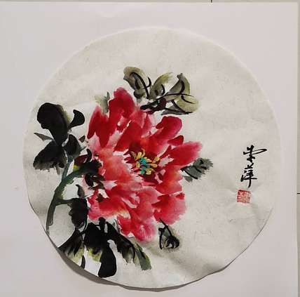 兰花 国画