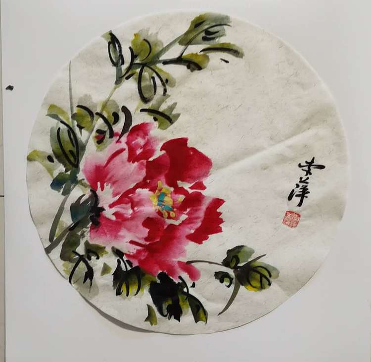 兰花 国画