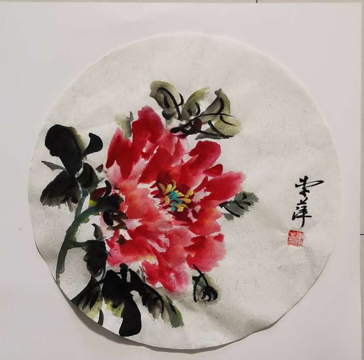 兰花 国画