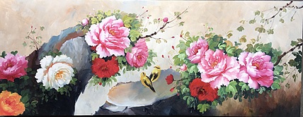 陈一茗 红花绿叶