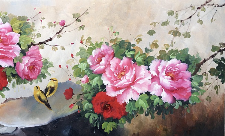 陈一茗 红花绿叶