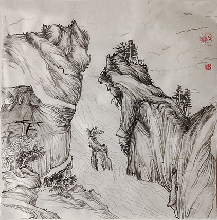 青年艺术家 湖北美协 新锐画家 李泽兑 精品国画