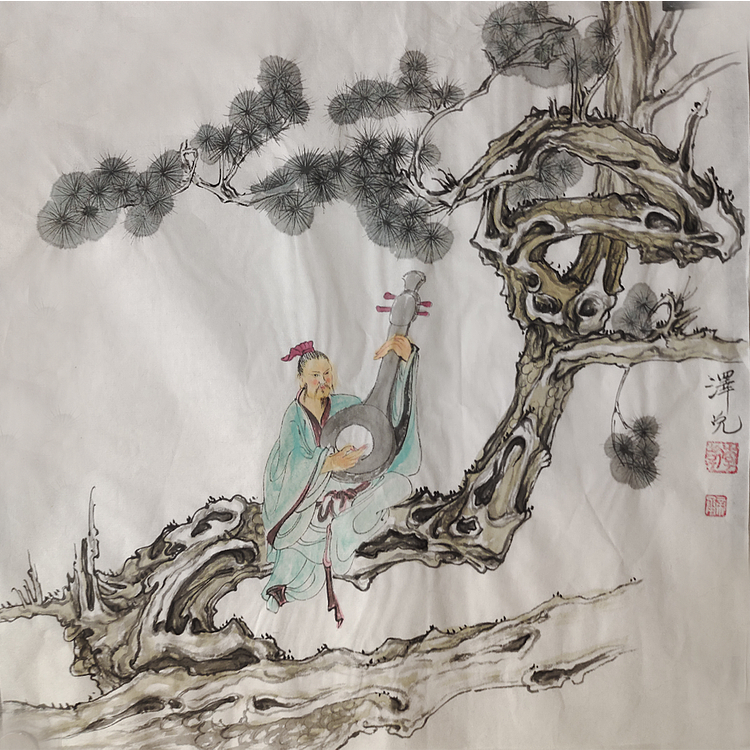 青年艺术家 湖北美协 新锐画家 李泽兑 精品国画
