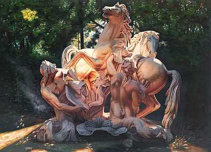 著名油画家 黄中杨 老油画 精品收藏级