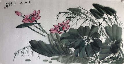 中国美协会员 肖艳坤 花鸟