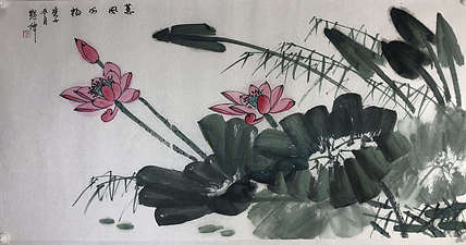 中国美协会员 肖艳坤 花鸟