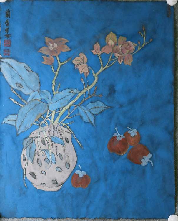 人大高研班 西安美协会员 来荣娜 花鸟画作品