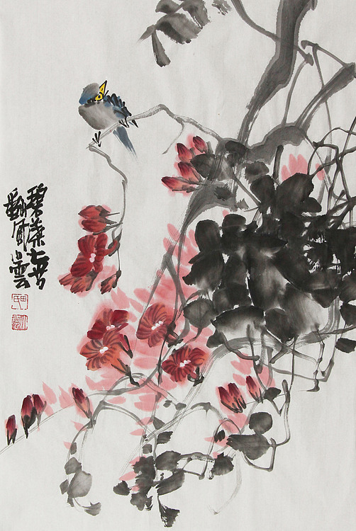 河北青年美术家协会会员、北京骏隆书画院副秘书长 田小云 国画