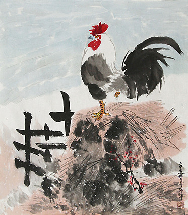 鲁西北工笔画艺术院院长 周怀峰国画作品