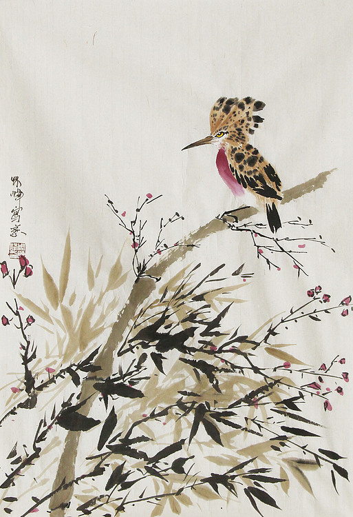 鲁西北工笔画艺术院院长 周怀峰国画作品