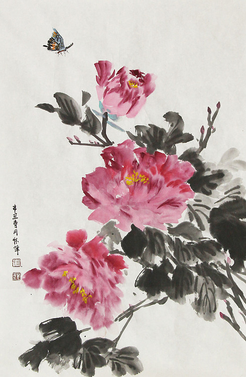 鲁西北工笔画艺术院院长 周怀峰国画作品