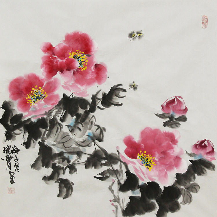 西北书画院画家 艺术家 王瑞霄 国画作品