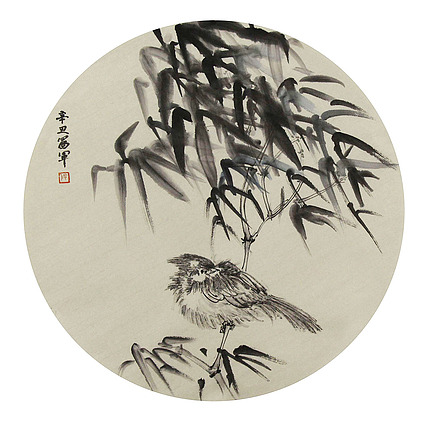 鞍山美术家协会会员，海城市中国画学会副主席 杨富军 国画
