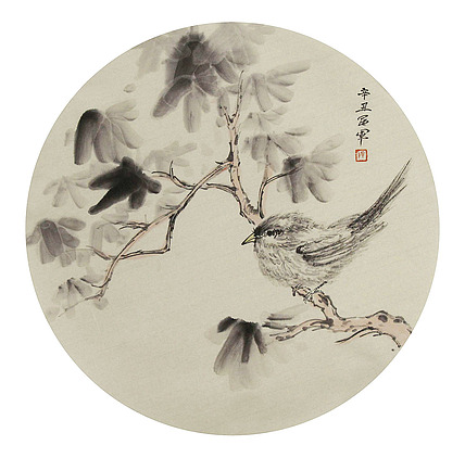 鞍山美术家协会会员，海城市中国画学会副主席 杨富军 国画