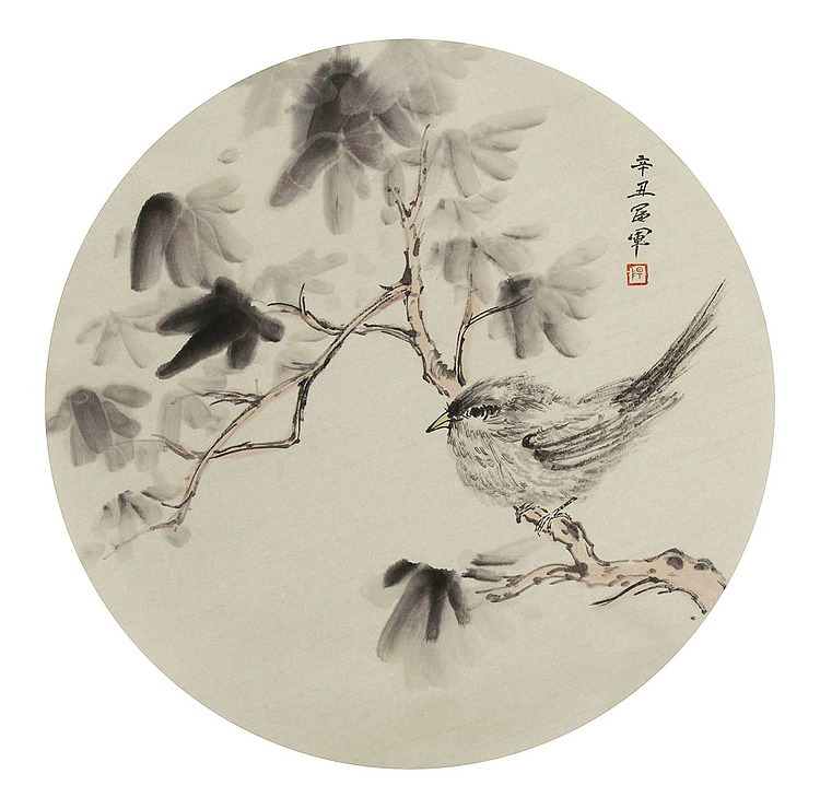 鞍山美术家协会会员，海城市中国画学会副主席 杨富军 国画