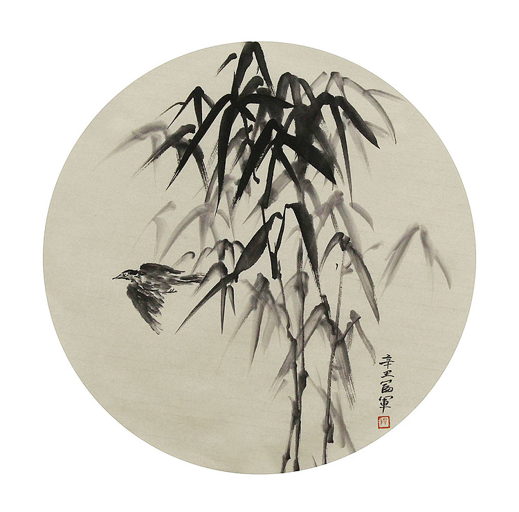 鞍山美术家协会会员，海城市中国画学会副主席 杨富军 国画