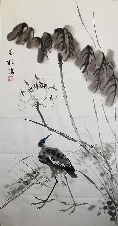张玉柱 荷韵