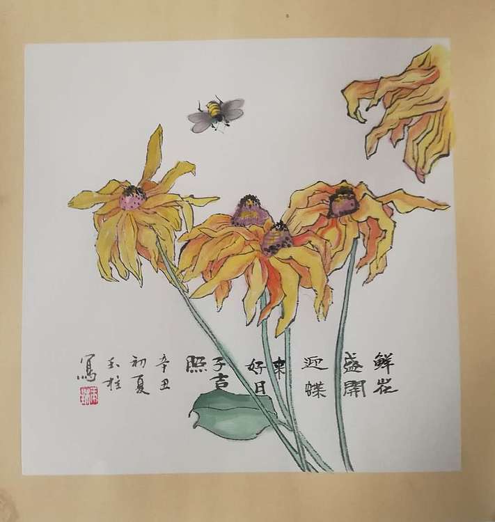 张玉柱 花开富贵