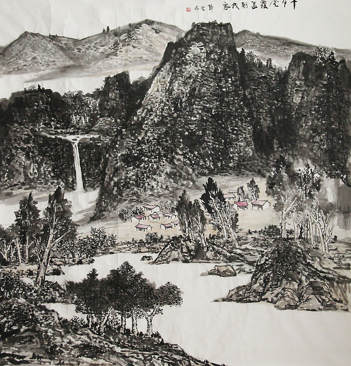 职业画家 郭全 国画