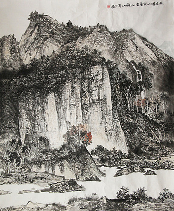 职业画家 郭全 国画